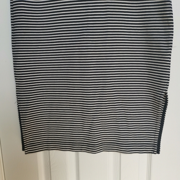 🩵3/$25🩵 Gap Striped Midi Nautical Cotton Blend Skirt - Picture 4 of 7